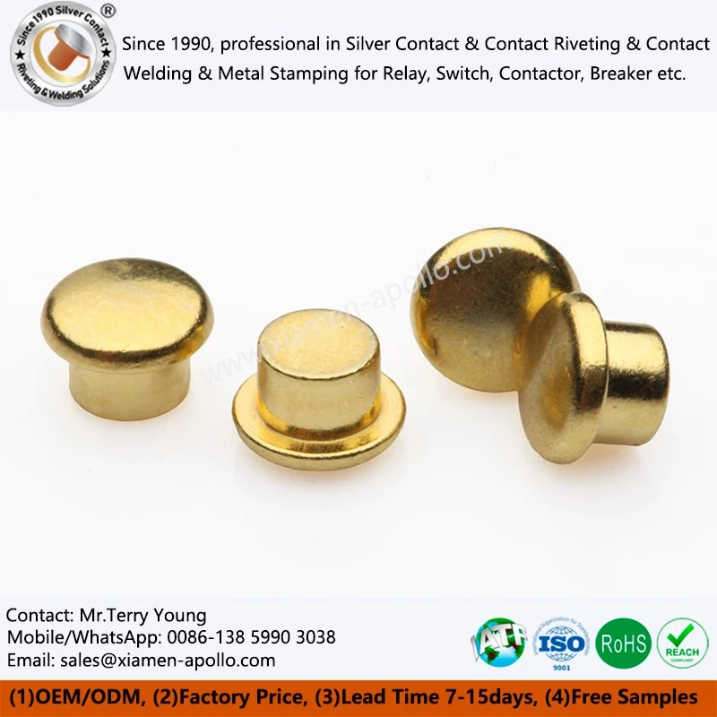 Electrical Contact Gold Plated Electrical Contact Gold Plated