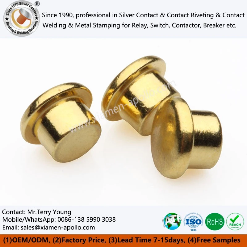 Gold Au Coated Contacts Gold Au Coated Contacts