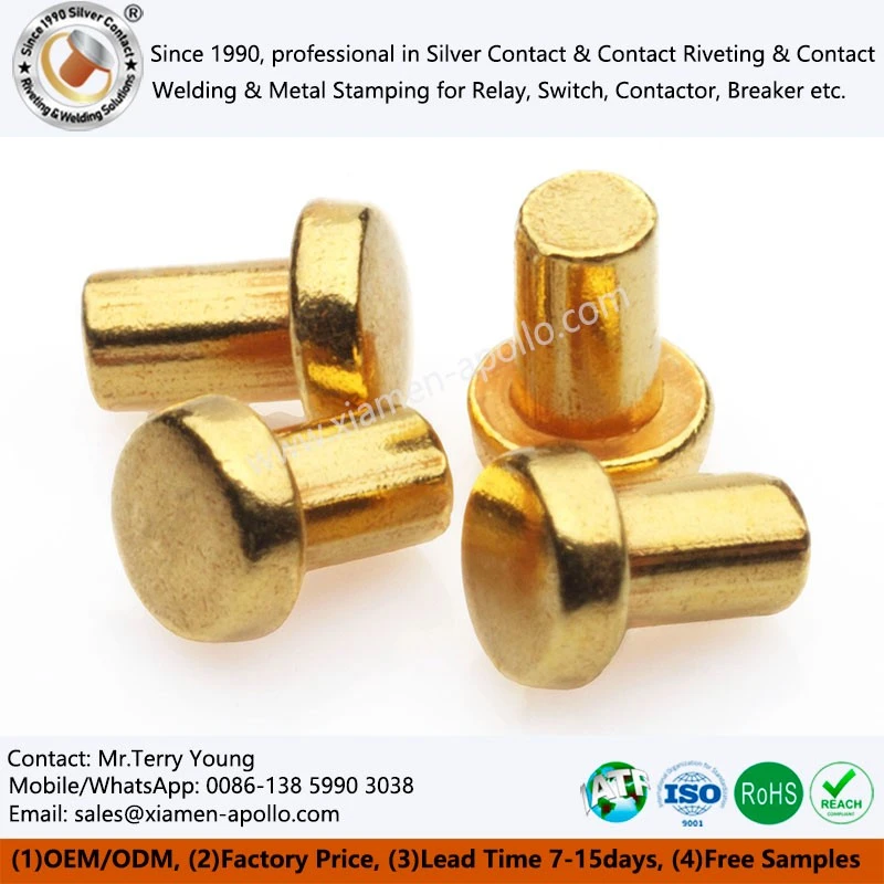 Gold Flash Plating Contacts Gold Flash Plating Contacts