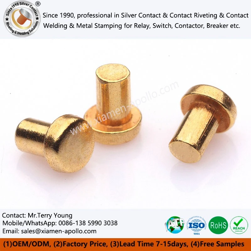 Gold Flash Plating Contacts