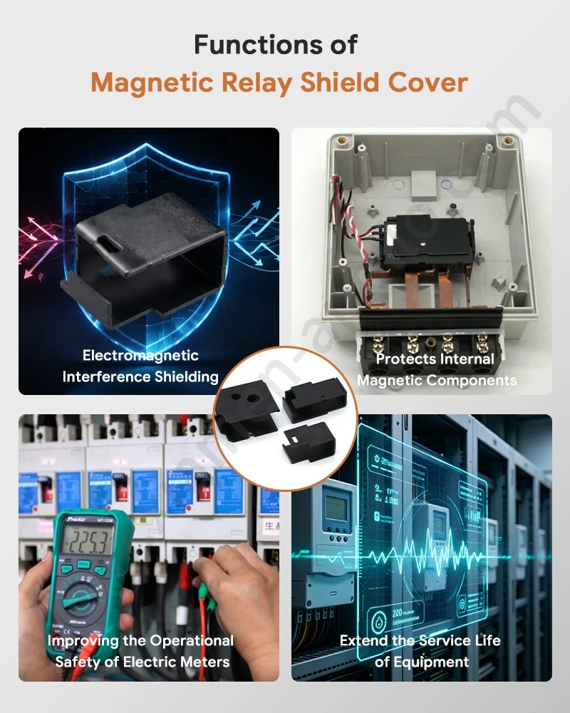 Functions of Magnetic Latching Relay Shield Cover Functions of Magnetic Latching Relay Shield Cover