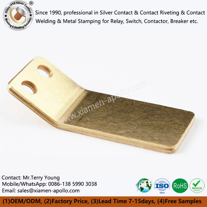 Electrical Metal Brass Stamping Parts Electrical Metal Brass Stamping Parts