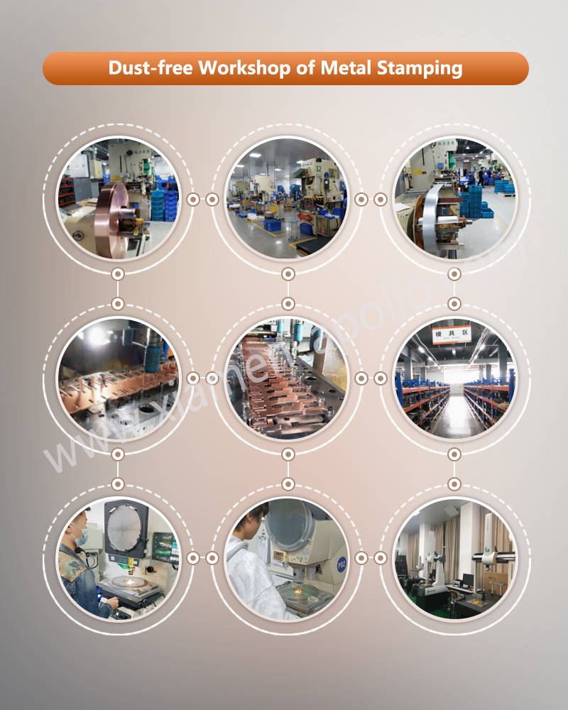 Dust-free Workshop of Copper Stamped Parts Components Dust-free Workshop of Copper Stamped Parts Components