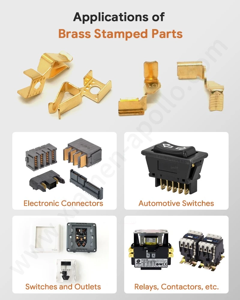 Applications of Switch Brass Stamping Contact Applications of Switch Brass Stamping Contact